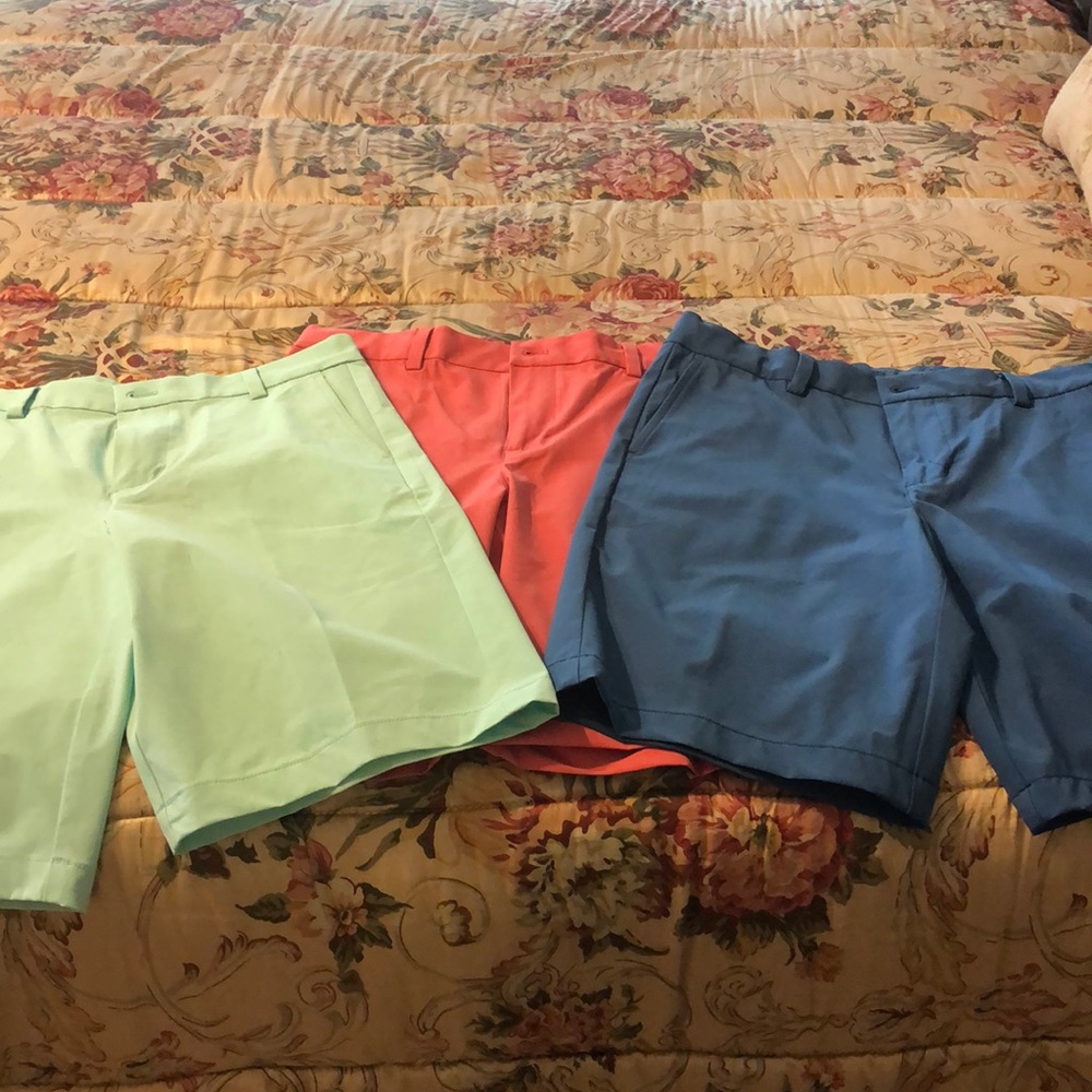 3 pairs of Vineyard Vines boys tech shorts
